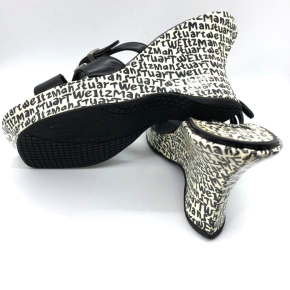 Stuart Weitzman Open Toe Platform Wedges (NWOT) - Picture 2 of 5